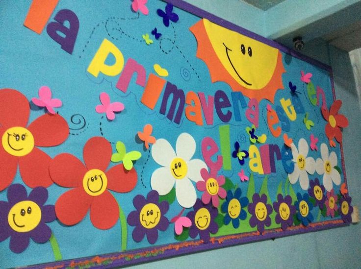 Mural De Primavera Para Educação Infantil