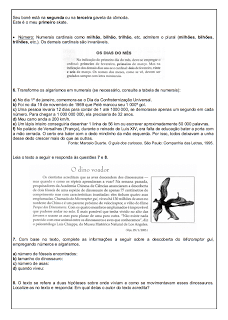 Atividades Português 6° ano Lingua Portuguesa exercícios avaliações provas testes imprimir (3)