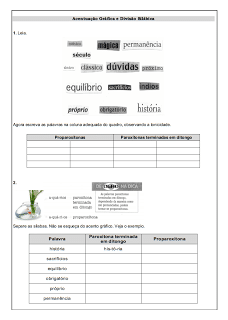 Atividades Português 6° ano Lingua Portuguesa exercícios avaliações provas testes imprimir (9)