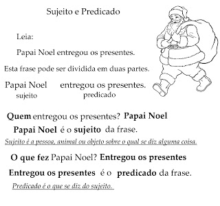 Sujeito Predicado Atividades Ling Portuguesa Imprimir  (3)