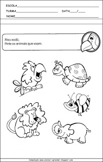atividades sobre os animais ensinar-aprender014