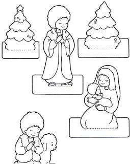 personagens de presépio para montar recortar natal atividade (9)