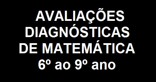 SONDAGEM DE MATEMÁTICA/ 6º ANO