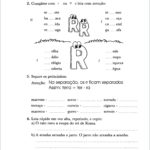 Atividades com R e RR para alfabetização