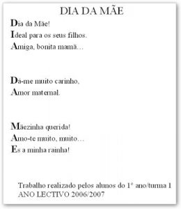 ACRÓSTICO COM A PALAVRA MAMÃE - Atividades Pedagógicas