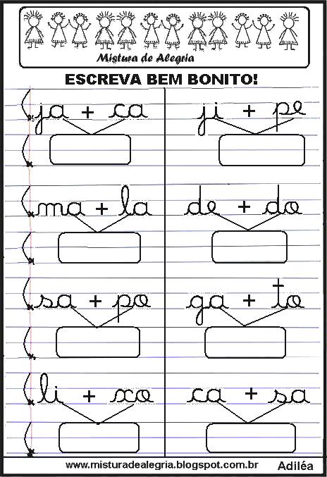 Atividades de Intervenção Pedagógica para Imprimir