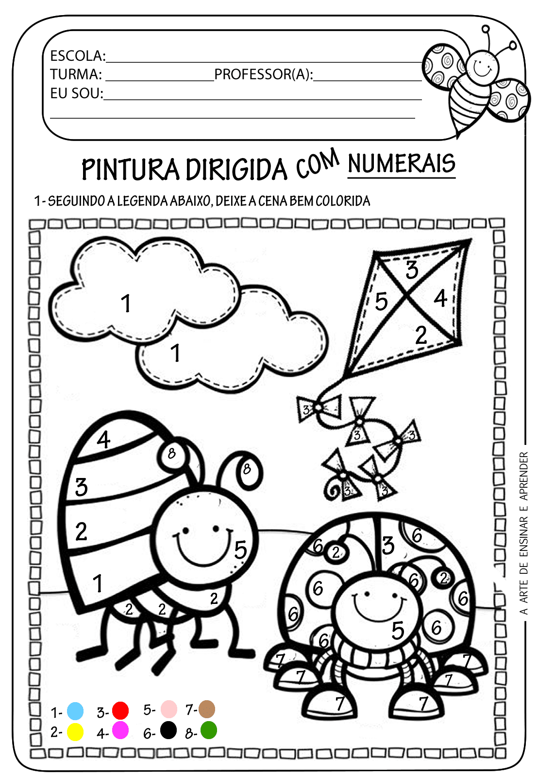 Pin em Atividades pedagogicas