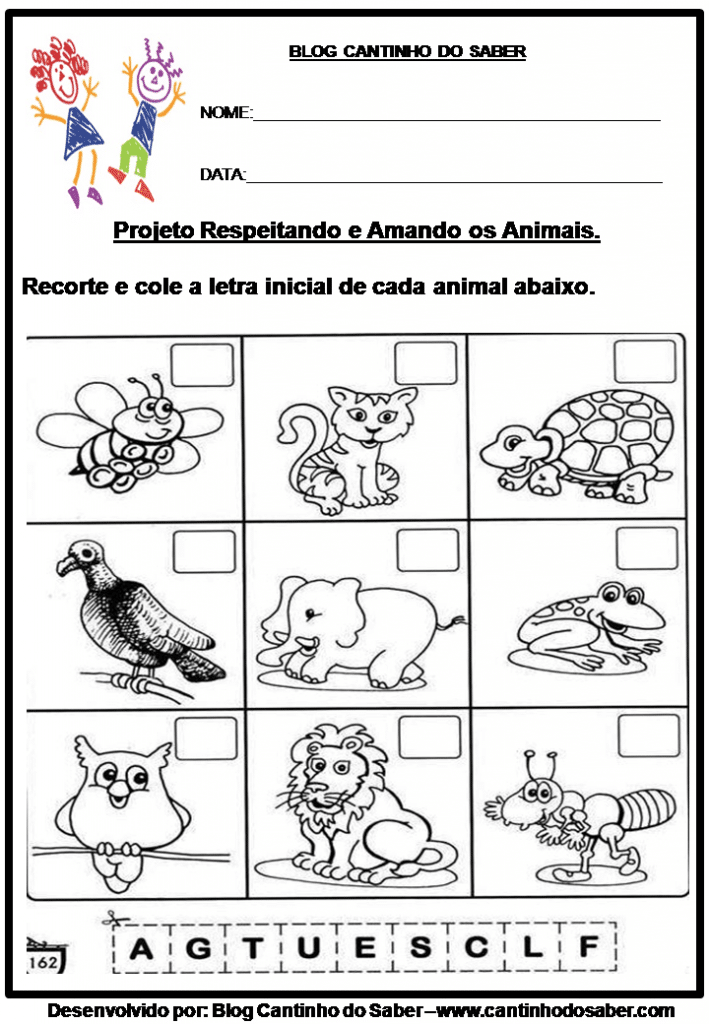 Atividades Sobre Animais para Educação Infantil
