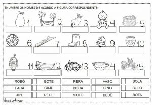 Atividades de Sondagem de Leitura e Escrita